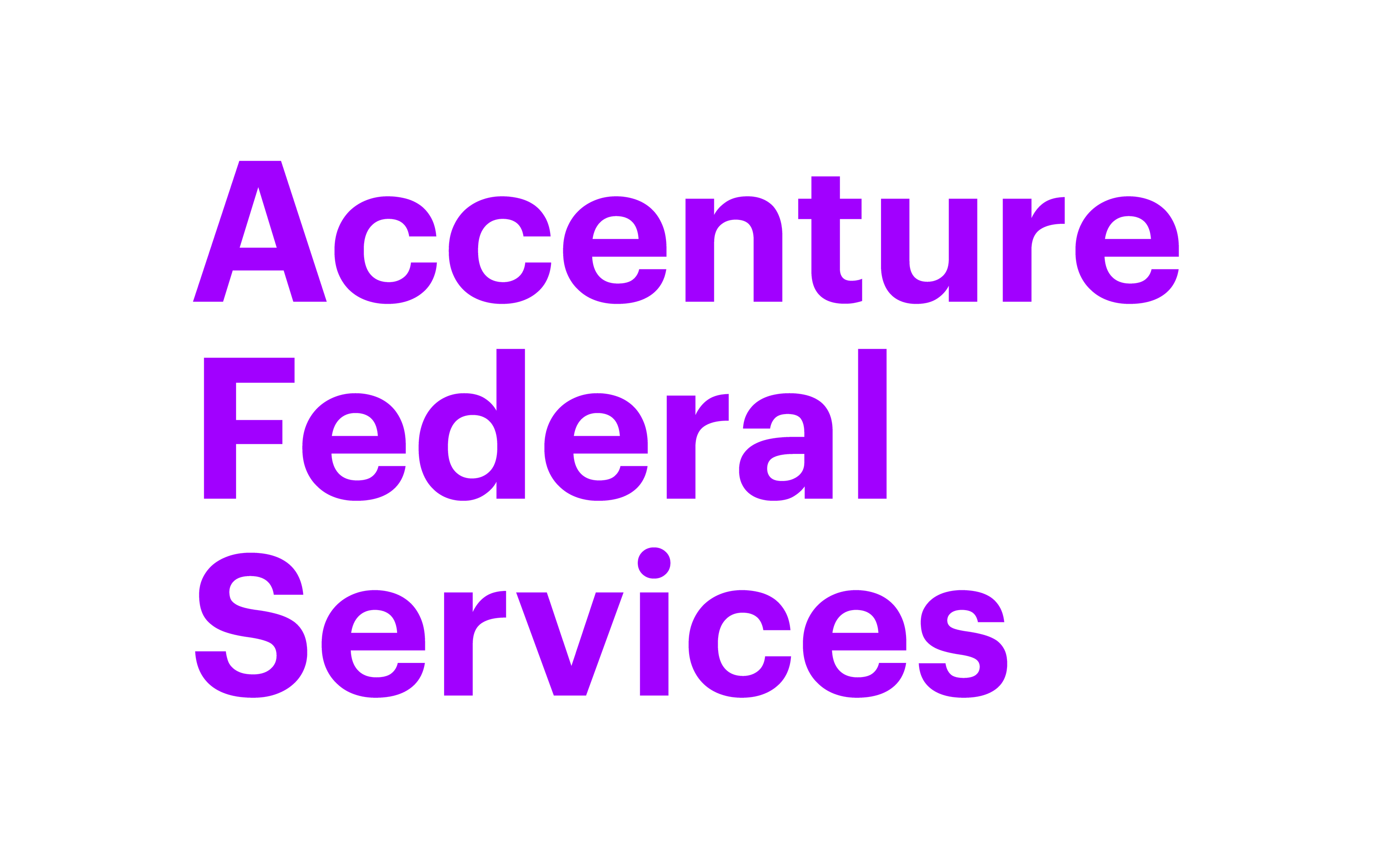 Accenture Federal logo